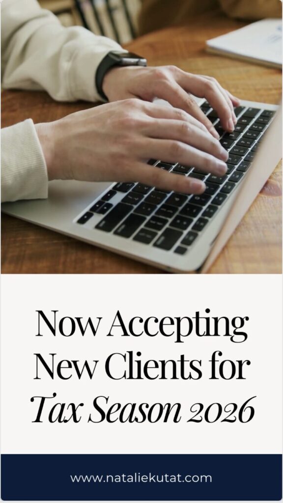 Accepting tax clients for 2026 tax season