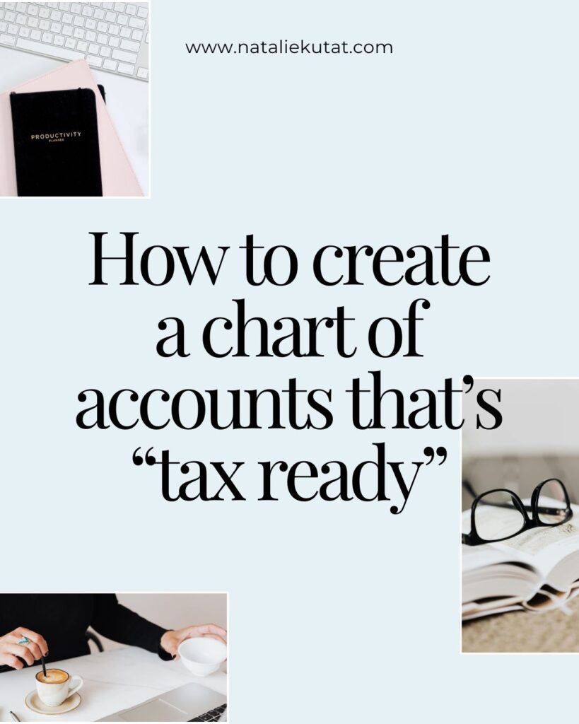 How to create a chart of accounts that's tax ready